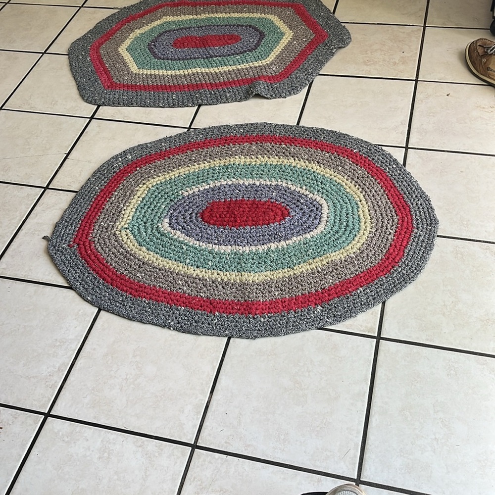 Multicolor Braided Rugs - Picture 2 of 8
